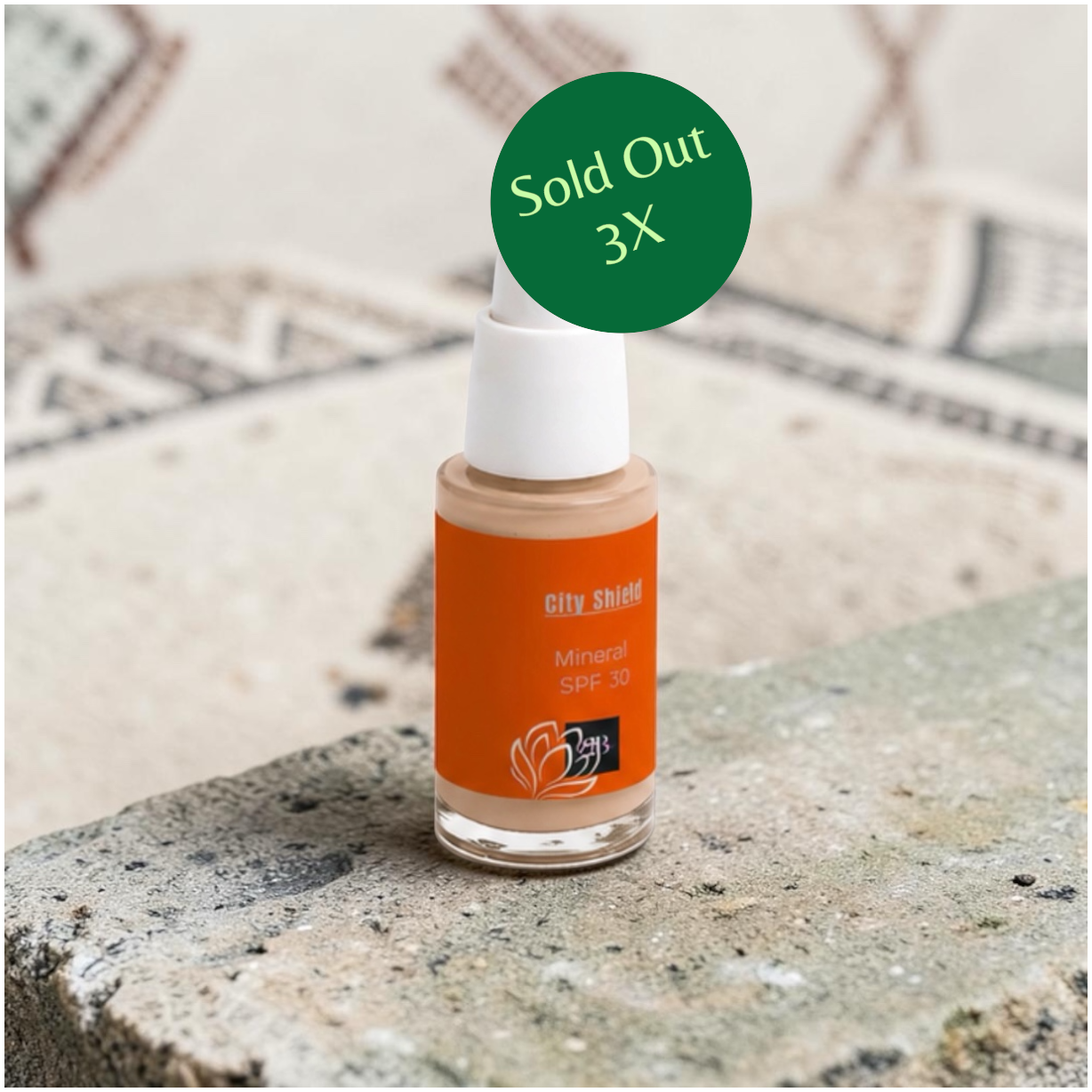 City Shield SPF30, with Tint - 100% mineral daily protection